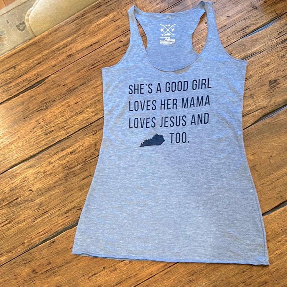 Shop Local Kentucky Graphic Tank.  Size XS